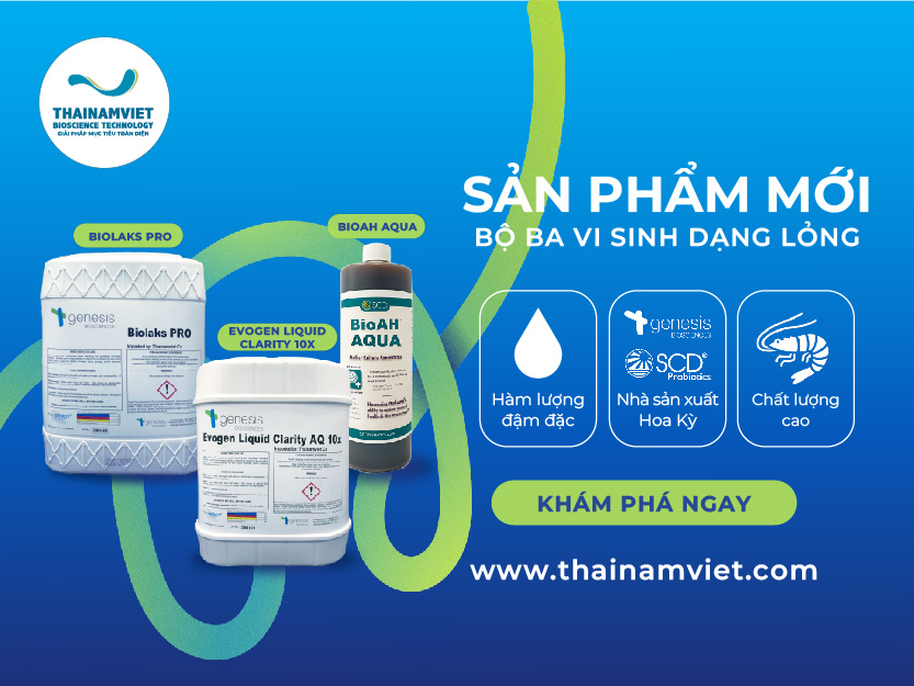 3 sản phẩm vi sinh dạng lỏng mới - Thái Nam Việt