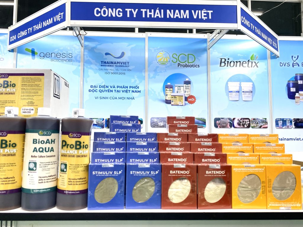 THÁI NAM VIỆT THAM DỰ TRIỂN LÃM VIETSHRIMP 2025 - LỜI CẢM ƠN ĐẾN ĐƠN VỊ TỔ CHỨC 2 Sản phẩm Thái Nam Việt tại Vietshrimp 2025