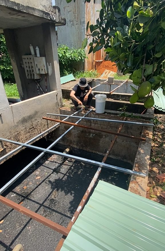 QUY TRÌNH XỬ LÝ NƯỚC VÀ CHẤT THẢI NHÀ MÁY CHẾ BIẾN - ĐÁNH TAN BÙN ĐÁY CỨNG ĐẦU VÀ KHỬ MÙI HÔI TRIỆT ĐỂ BẰNG CÔNG NGHỆ VI SINH 59 Xu ly nuoc 1